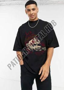Mens Graphic Oversized Cotton T-Shirts Streetwear, Casual