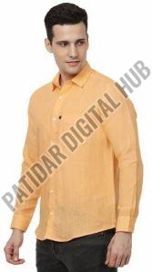 Pure Linen Shirt for Office Use