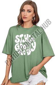 Womens Oversized Organic Cotton T-Shirt