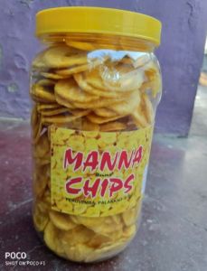 Manna Branded Coconut Oil Banana Chips 400 Gram