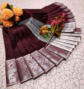 Ladies Karizma Silk 3D Embossed Saree