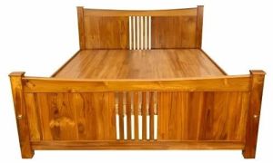 Elegant Sheesham Wood King Size Bed