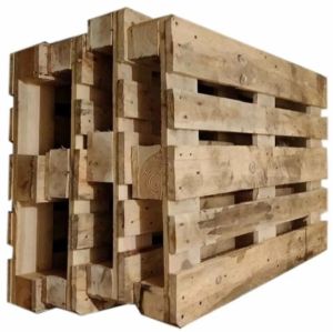Hardwood Two Way Entry Pallets Industrial, Heavy-duty