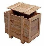 Solid Wood Storage Box with Lid