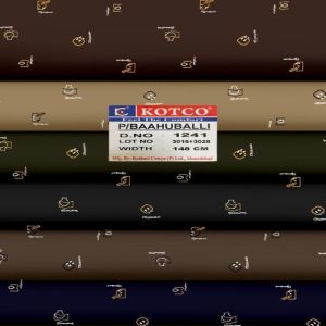 Printed 130 GSM Bermuda Cotton Fabric