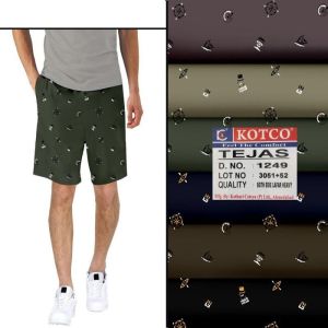 Printed Laffer Shorts Fabric