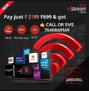 airtel xstream fiber internet service