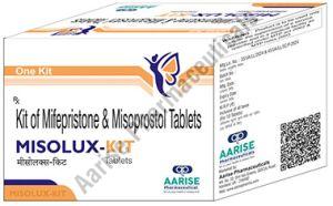Mifepristone Misoprostol Tablet Misolux Kit