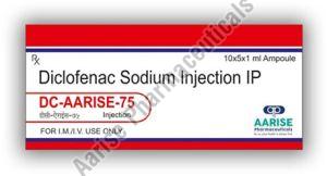 Diclofenac Sodium Injection DC Aarise 75, Color : White