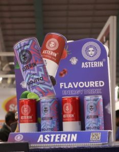 Asterin Energy Drink, Packaging Size : 250 Ml, Packaging Type : Can