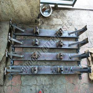 Mild Steel Conveyor Idler Frame, Color : Grey