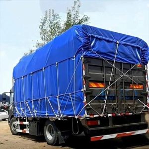 Plain HDPE Truck Tarpaulin, Color : Blue