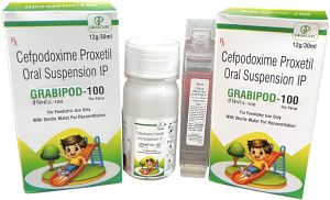 Grabipod-100 Dry Syrup, Packaging Size : 30ml
