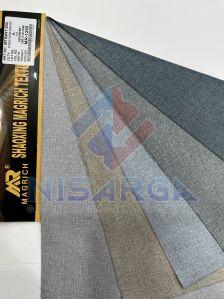 190 G/m Plain Polyester Viscose Suiting Dyed Fabric