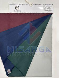 195 G/m Plain Polyester Viscose Suiting Dyed Fabric