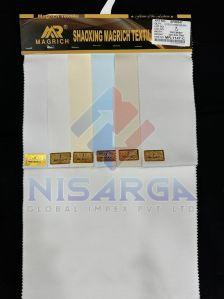 209 G/m Plain Polyester Viscose Suiting Dyed Fabric