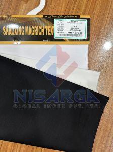 210 G/m Plain Polyester Viscose Suiting Dyed Fabric