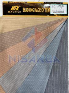 230 G/m Plain Polyester Viscose Suiting Dyed Fabric