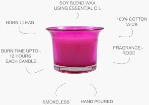 RPM-orn-cch-003 Glass Candle