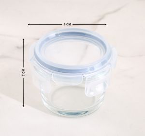 RPM-str-gc-023 Glass Transparent Food Container