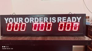 Token Display 3 Counter 3 Digit