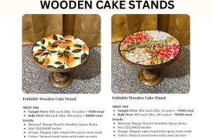 Heartful Craft Wooden Dinnerware