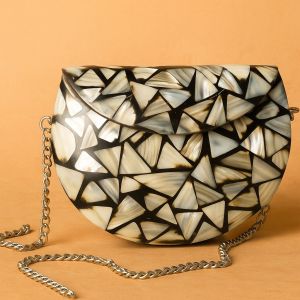 Mother OF Pearl Clutch Bag