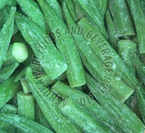 A Grade Frozen Okra, Color : Green, Form : Whole