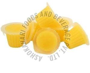 Cup Fruit Jelly, Color : Yellow, Freezing Process : Cool & Dry Place