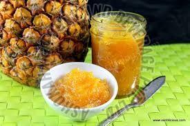 Pineapple Jam, Color : Yellow, Packaging Type : Jar