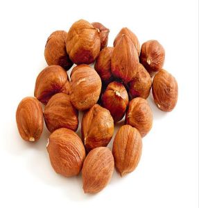 Brown Dried Hazelnuts for Snacking, Baking