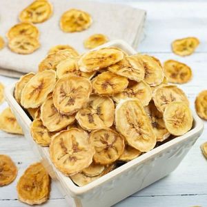 Dehydrated Banana Flakes, Color : Cream