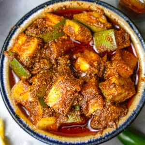 Mango Pickle for Condiment Meals