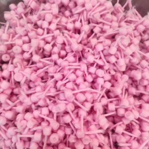 Pink Round Cotton Wicks