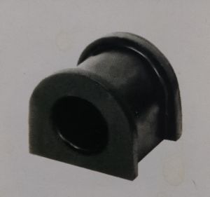 Rubber Powder Coated Plain Car Stabilizer Bar Bushing, Color : Black