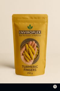 Enviroplex Natural Turmeric Finger, Color : Yellow