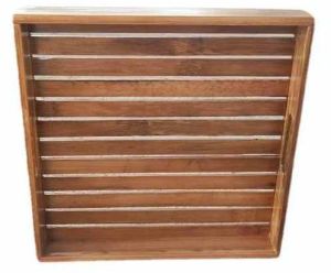 Brown Bamboo Tray