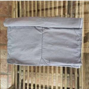 Solid Grassfabric Grey Bamboo Towels 68 X 135 Cm for Home