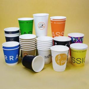 Printed Paper Cup 100-150ml, Packaging Type : Multicolor