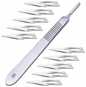stainless steel scalpel