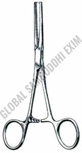 Stainless Steel Kocher Forceps, Color : Silver, Packaging Type : Box