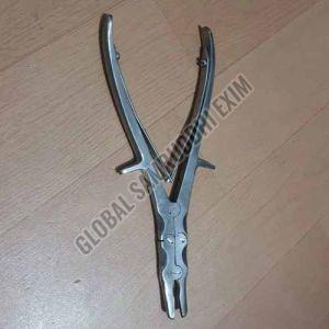 Stainless Steel Surgical Bone Rongeur, Color : Silver Standard