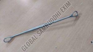 Stainless Steel Uterine Depressor Sims, Color : Silver