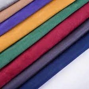 Plain Super Suede Fd Micro Spandex Fabric, Technics : Machine Made