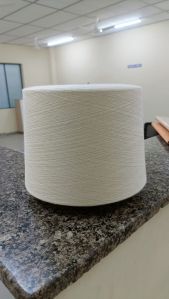 Carded Cotton Yarn, Color : Grey