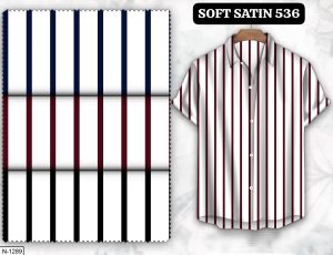 536 Cotton Satin Shirting Fabrics