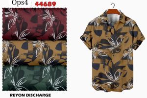 44689 Digital Rayon Shirting Fabric