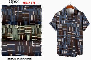 44713 Digital Rayon Shirting Fabric