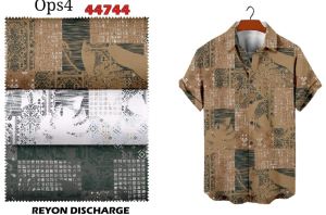 44744 Digital Rayon Shirting Fabric