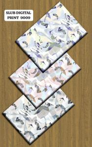 9009 Digital Slub Print Shirting Fabrics